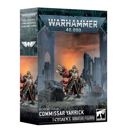 (Pre-Order) 40K - 40K - ASTRA MILITARUM: COMMISSAR YARRICK (Cut-Off - 2 - 5 -2026)  (Cut-Off - 2 - 5 -2026)