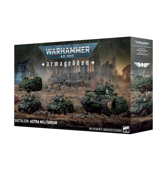 (Pre-Order) 40K - 40K - ARMAGEDDON BATTALION: ASTRA MILITARUM (Cut-Off - 2 - 5 -2026)  (Cut-Off - 2 - 5 -2026)