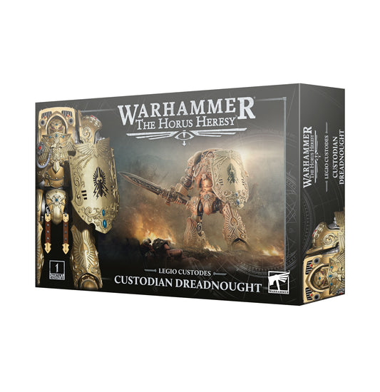 (Pre-Order) 40K - LEGIO CUSTODES: CUSTODIAN DREADNOUGHT (Cut-Off  18 - 04 -2026)