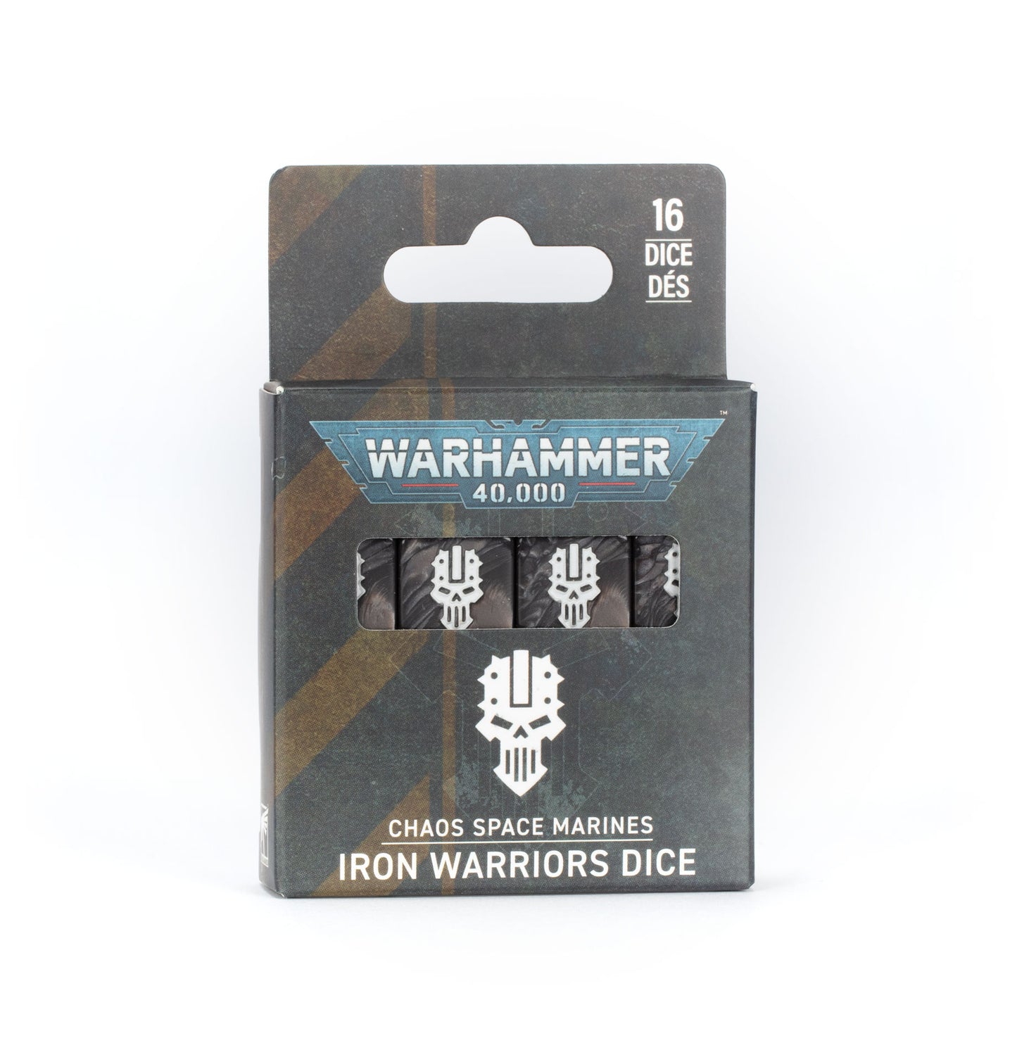 40K - WARHAMMER 40000: IRON WARRIORS DICE