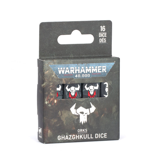 (Pre-Order) 40K - 40K - ORKS: GHAZGHKULL DICE (Cut-Off - 2 - 5 -2026)  (Cut-Off - 2 - 5 -2026)