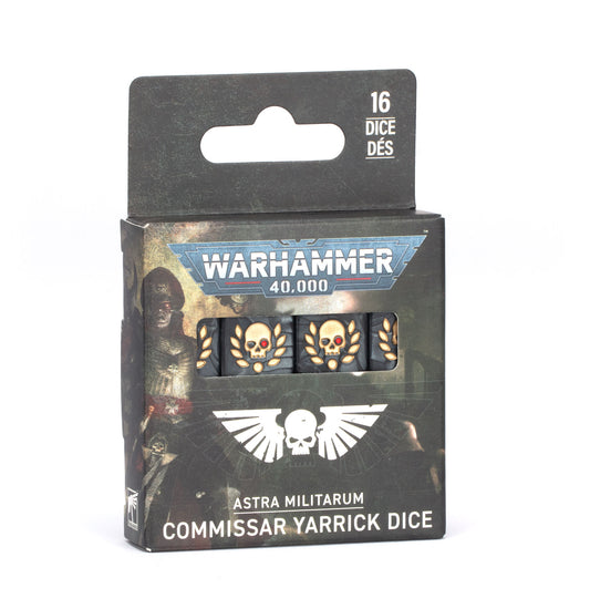 (Pre-Order) 40K - 40K - ASTRA MILITARUM: COMMISSAR YARRICK DICE (Cut-Off - 2 - 5 -2026)  (Cut-Off - 2 - 5 -2026)