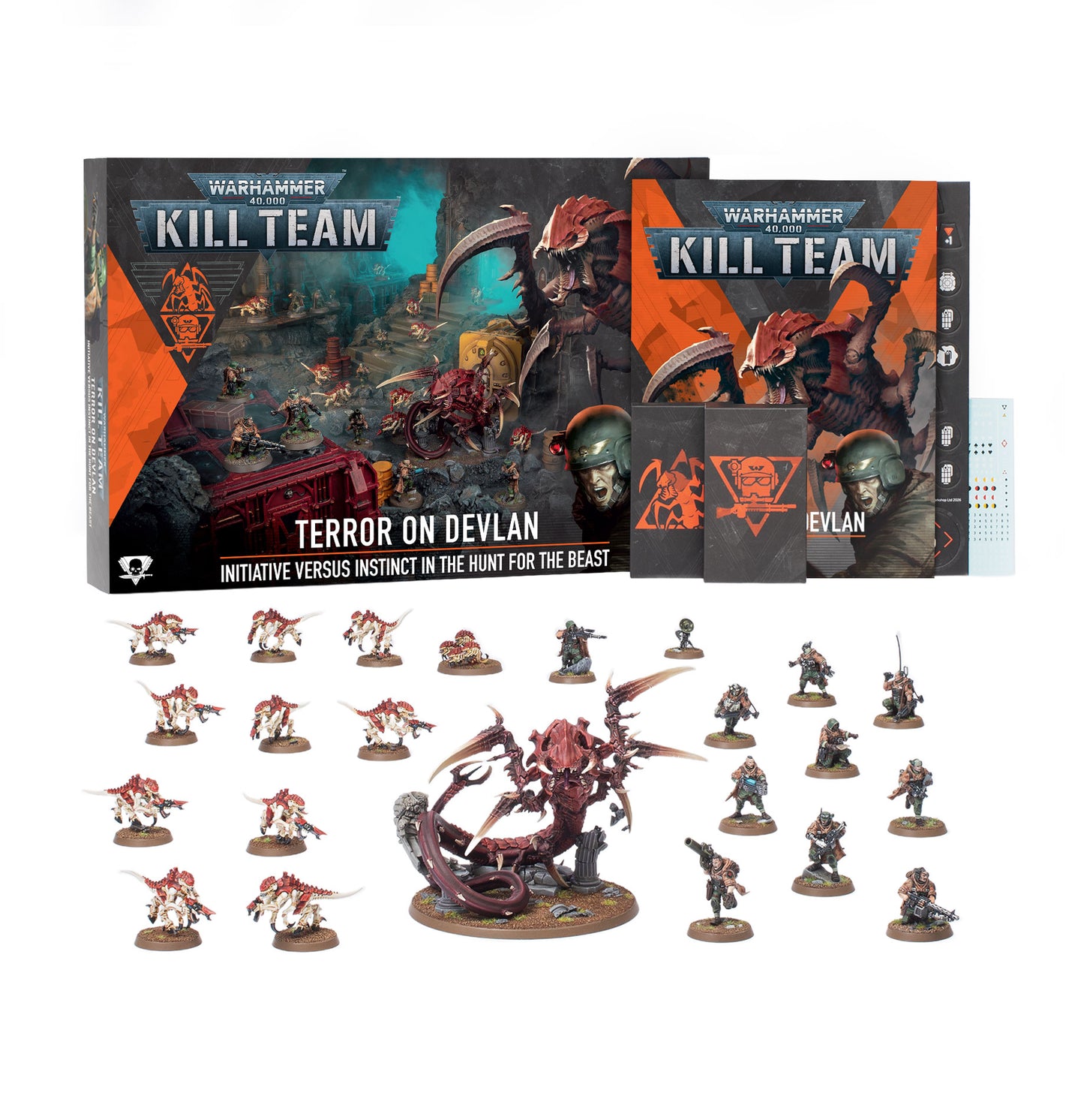 (Pre-Order) 40K - KILL TEAM: TERROR ON DEVLAN (ENGLISH) (Cut-Off  16 - 05 -2026)