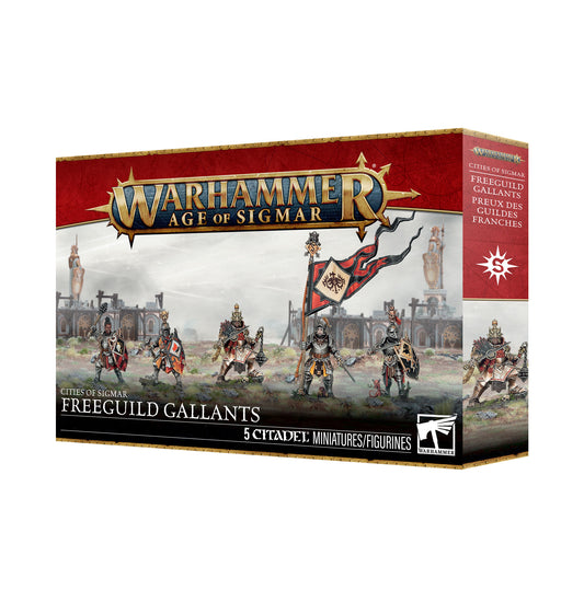 (Pre-Order) AOS - CITIES OF SIGMAR: FREEGUILD GALLANTS (Cut-Off  23 - 05 -2026)