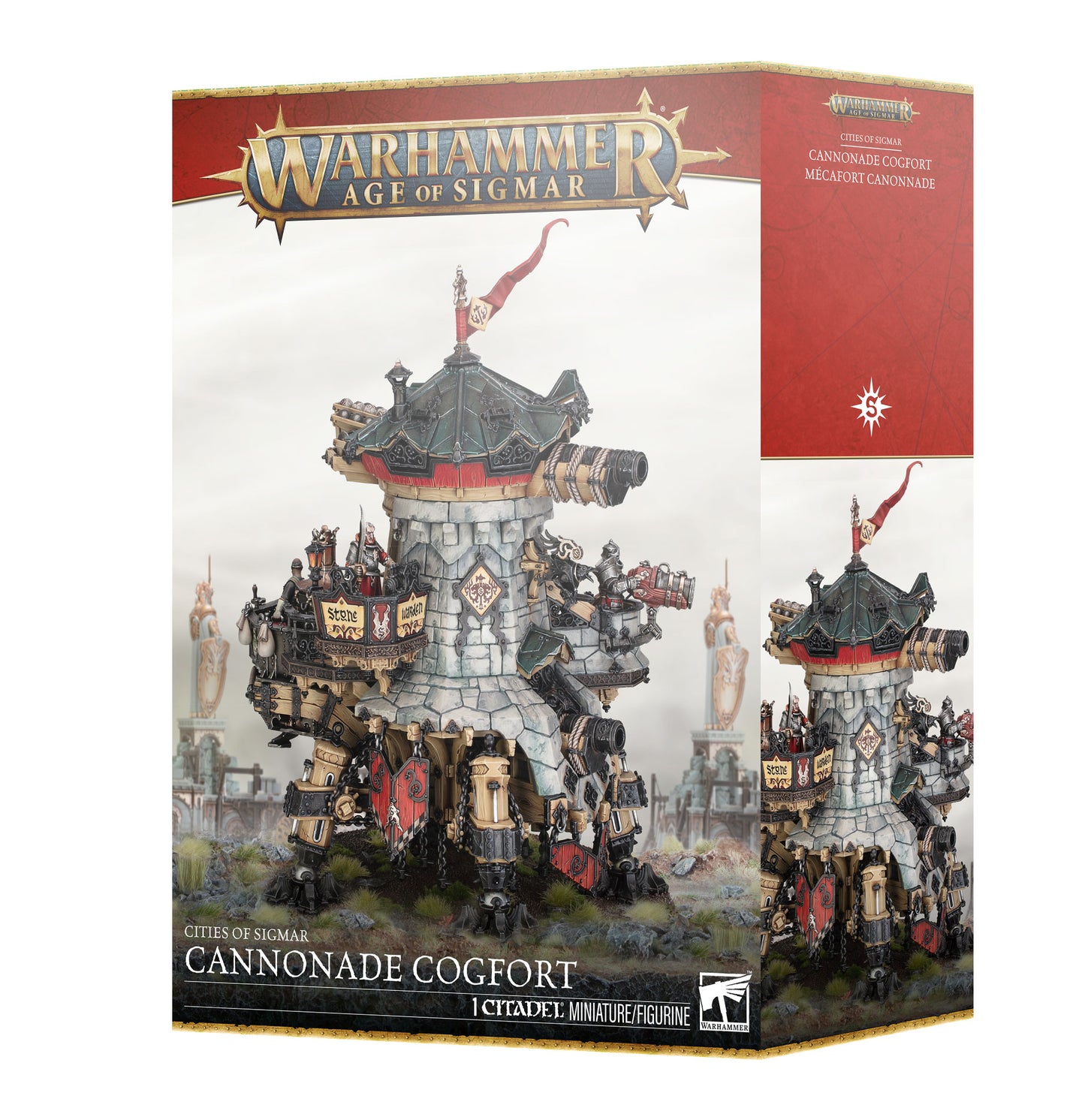 (Pre-Order) AOS - CITIES OF SIGMAR: CANNONADE COGFORT (Cut-Off  23 - 05 -2026)