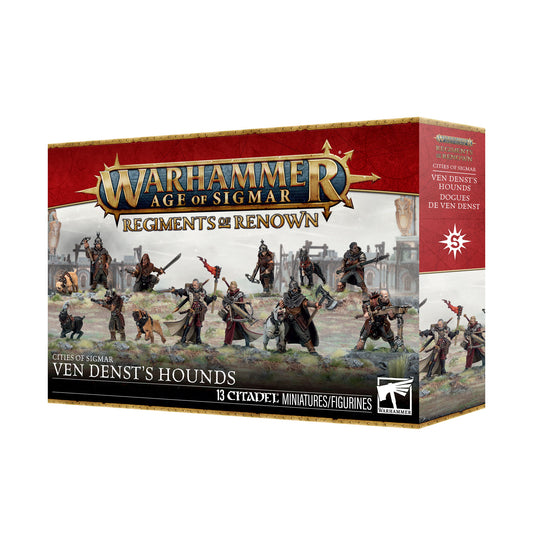 (Pre-Order) AOS - CITIES OF SIGMAR: VEN DENST'S HOUNDS (Cut-Off  23 - 05 -2026)