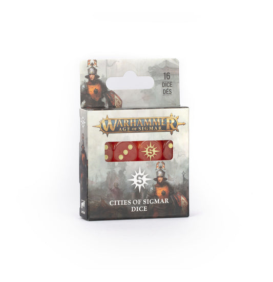 (Pre-Order) AOS - AGE OF SIGMAR: CITIES OF SIGMAR DICE (Cut-Off  23 - 05 -2026)