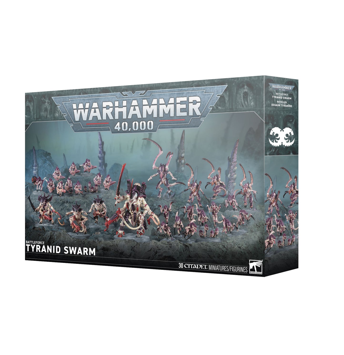 (Pre-Order) 40K - TYRANIDS BATTLEFORCE: TYRANID SWARM (Cut-Off  04 - 07 - 2026)