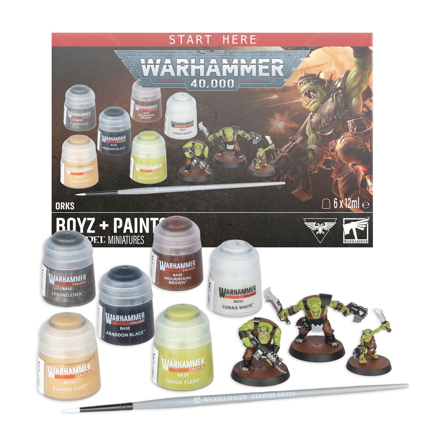 40K - ORKS + PAINTS SIM+TRA CHN POL/SCAND