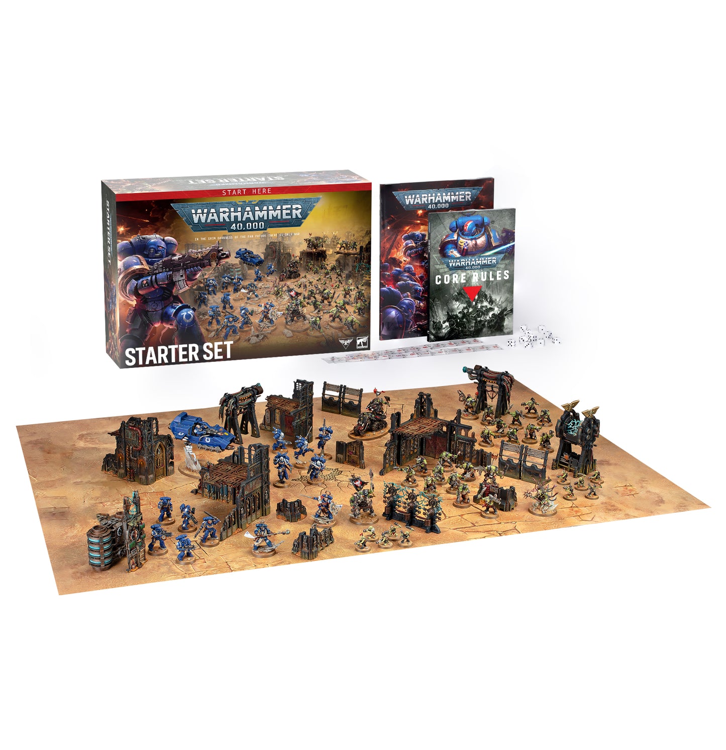 40K - WARHAMMER 40000: STARTER SET (ENGLISH)