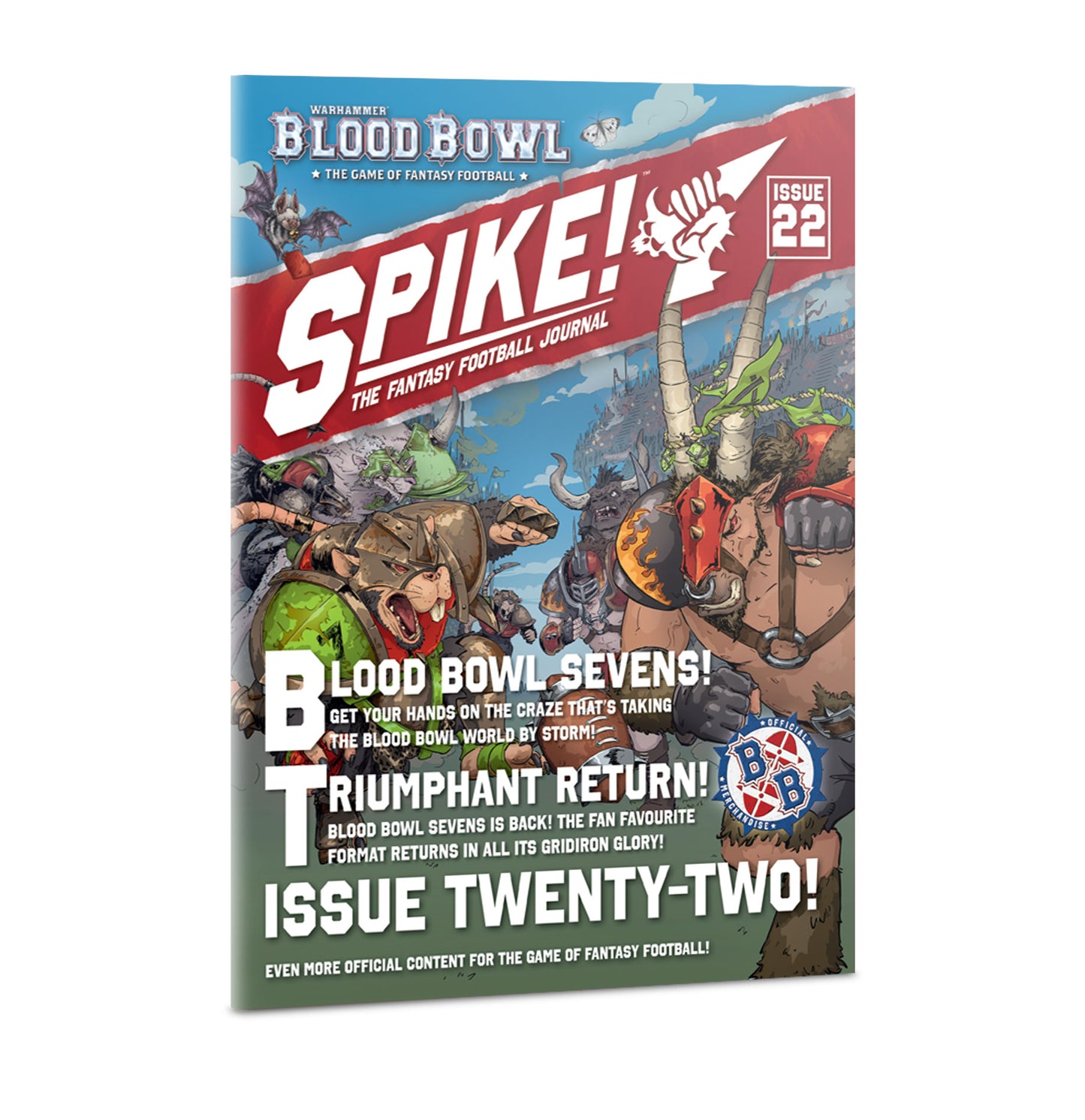 (Pre-Order) BB -BLOOD BOWL: SPIKE! ISSUE 22 (Cut-Off  15 - 08 -2026)