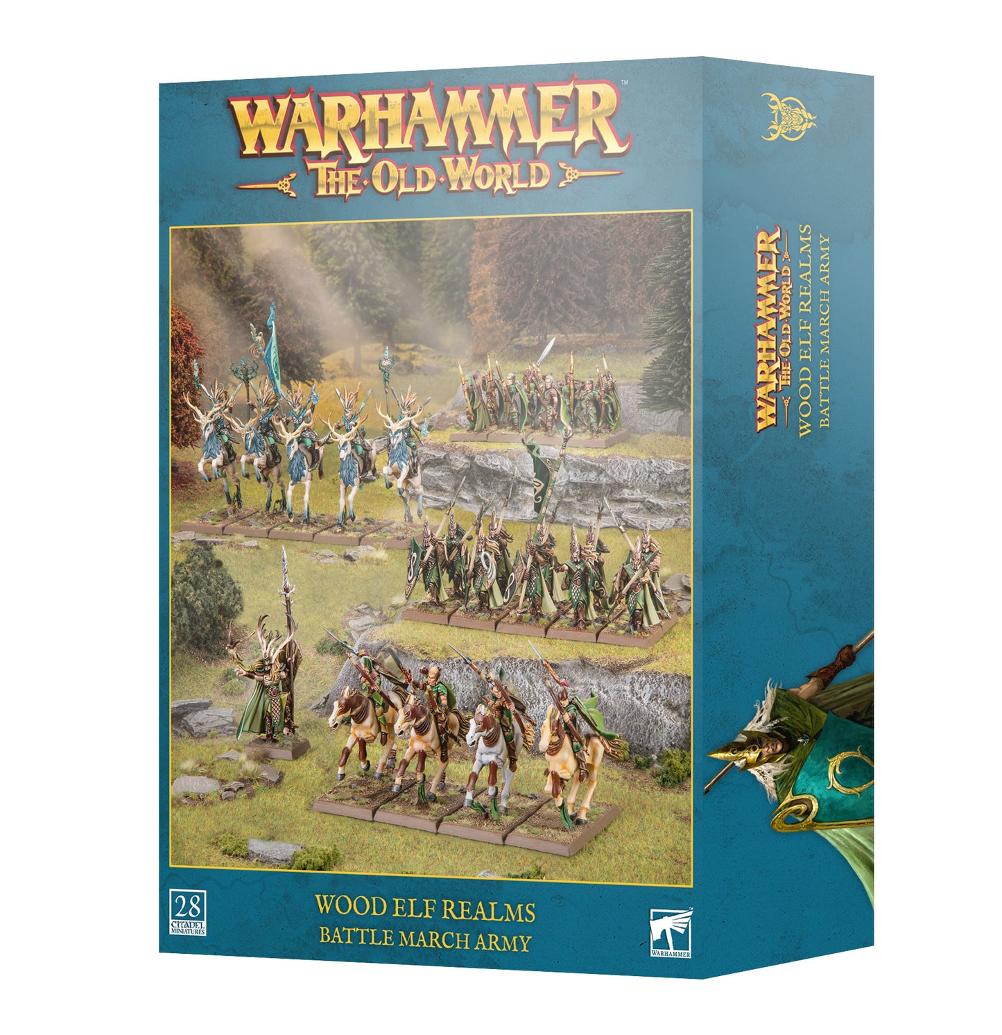 (Pre-Order) TOW - WOOD ELF REALMS: BATTLE MARCH ARMY