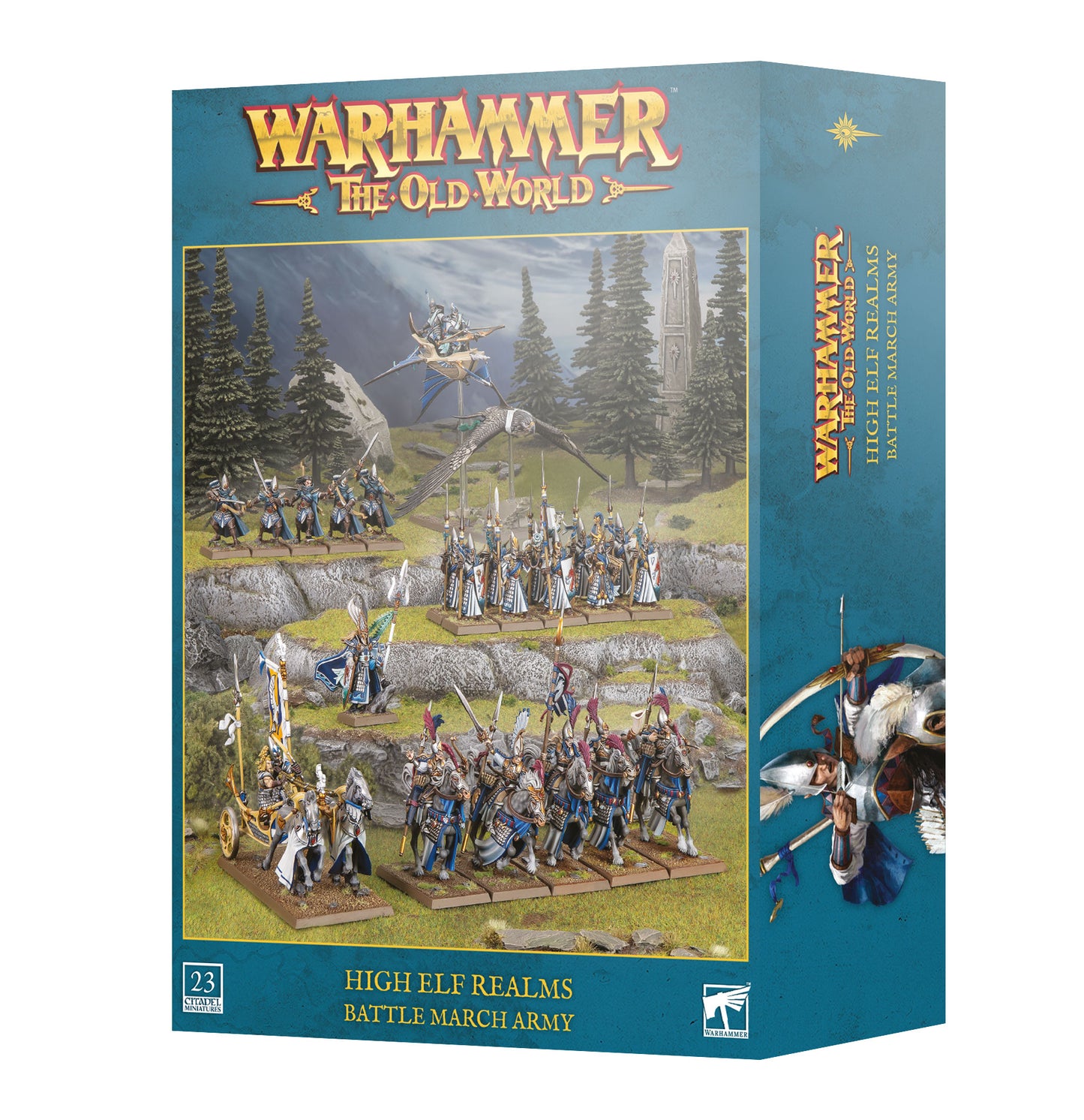 (Pre-Order) TOW - HIGH ELF REALMS: BATTLE MARCH ARMY