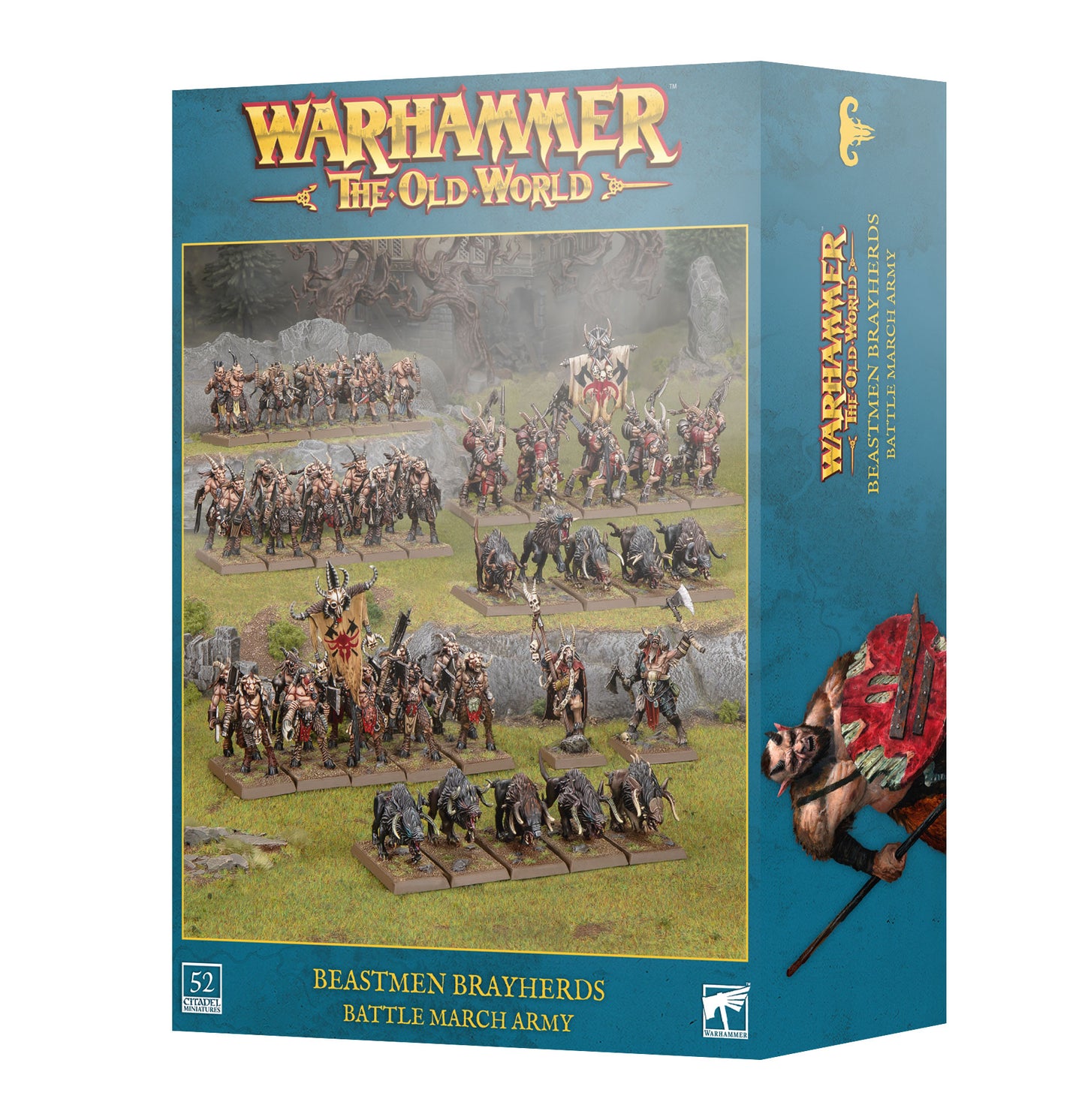 (Pre-Order) TOW - BEASTMEN BRAYHERDS: BATTLE MARCH ARMY