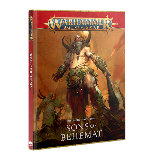 (Pre-Order) AOS - BATTLETOME: SONS OF BEHEMAT (ENGLISH) (Cut-Off  19 - 09 -2026)