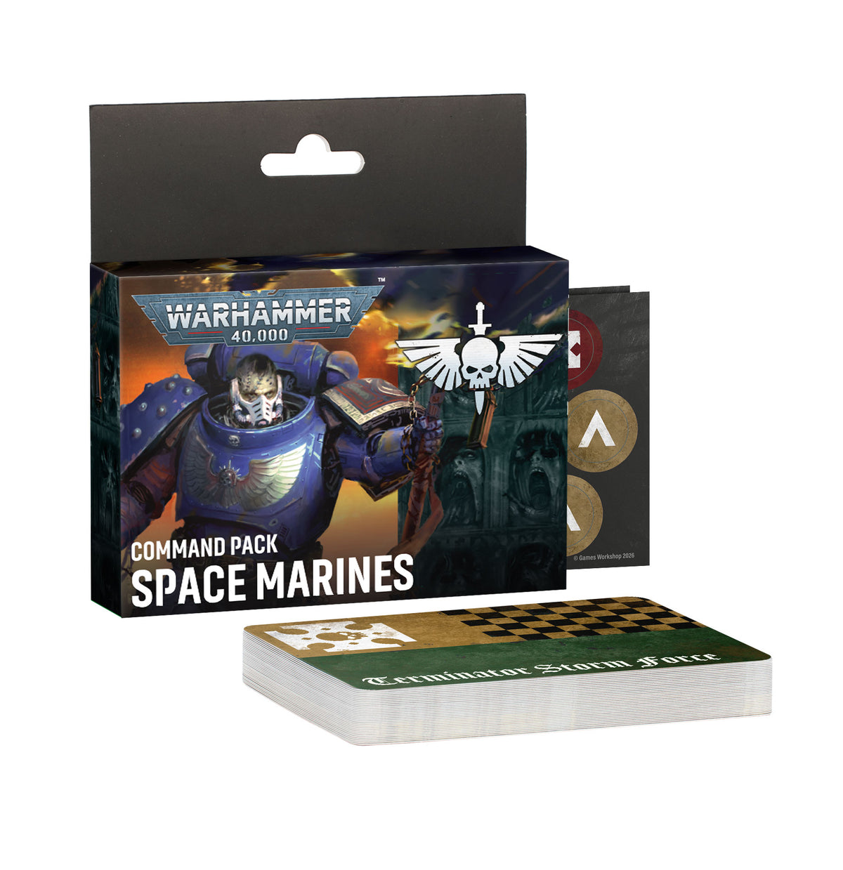 (Pre-Order) 40K - COMMAND PACK: SPACE MARINES (ENG) (Cut-Off 26  - 09 -2026)