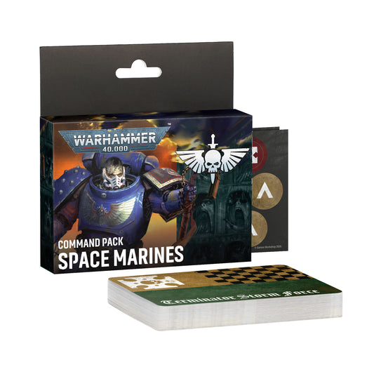 (Pre-Order) 40K - COMMAND PACK: SPACE MARINES (ENG) (Cut-Off 26  - 09 -2026)
