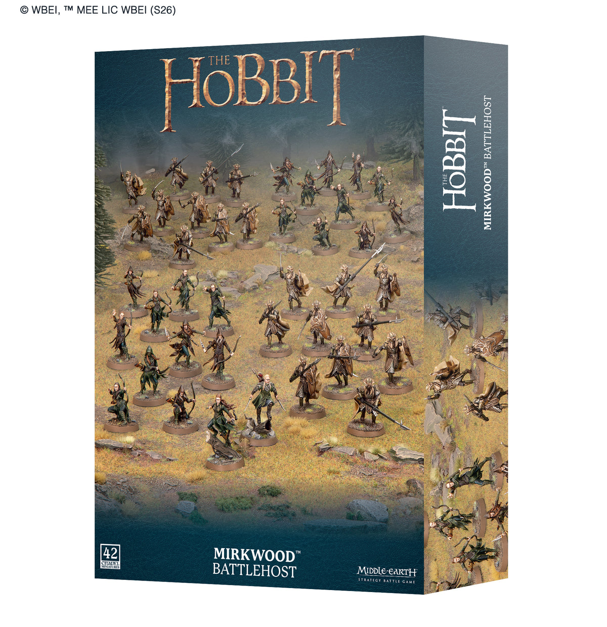 (Pre-Order) ME - MIDDLE-EARTH SBG: MIRKWOOD BATTLEHOST (Cut-Off  19 - 09 -2026)