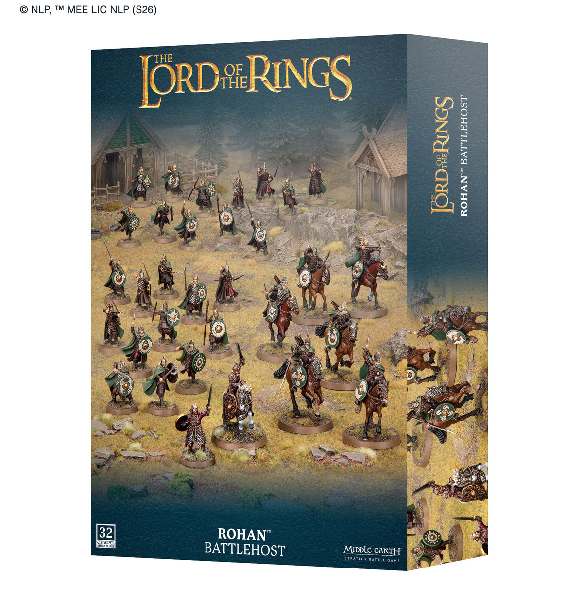 (Pre-Order) ME - MIDDLE-EARTH SBG: ROHAN BATTLEHOST (Cut-Off  19 - 09 -2026)