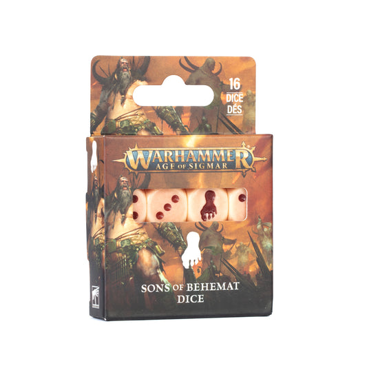 (Pre-Order) AOS - AGE OF SIGMAR: SONS OF BEHEMAT DICE (Cut-Off  19 - 09 -2026)