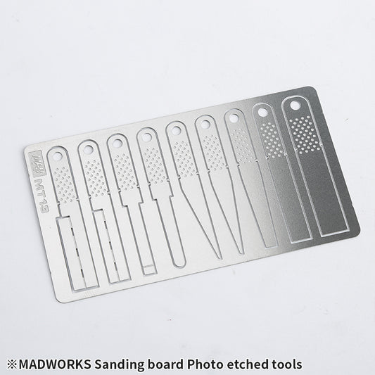 MAD Precision Filing Metal Parts And Tools for Plastic Models Set B