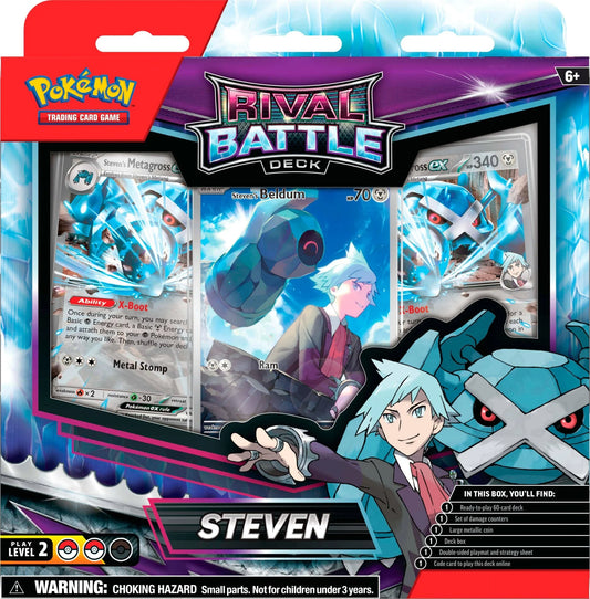 Pokemon TCG -  "Steven" (Rival Battle Deck) (EN)