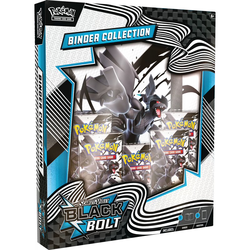 Pokemon TCG - Scarlet & Violet SV10.5 "Black Bolt / White Flare" Binder / Poster Collection (EN)