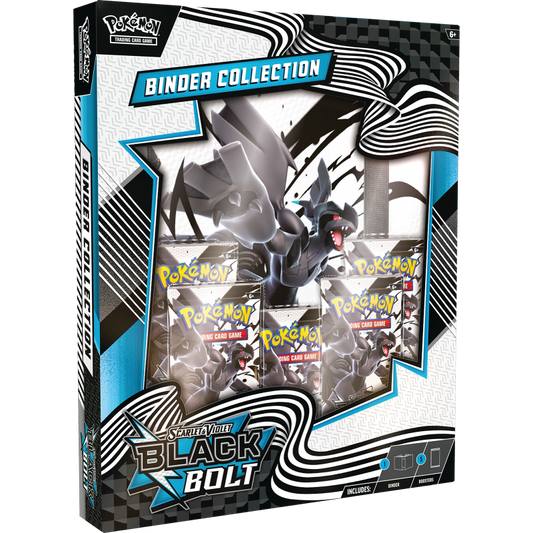 Pokemon TCG - Scarlet & Violet SV10.5 "Black Bolt / White Flare" Binder / Poster Collection (EN)