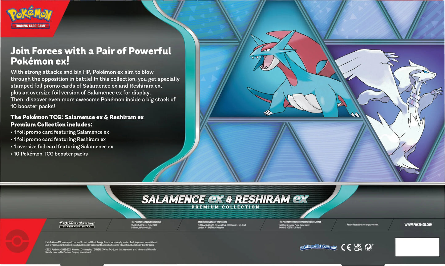 Pokemon TCG - "Salamence EX & Reshiram EX" (Premium Collection) (EN)