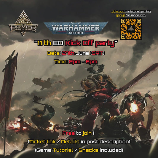 (PHC) - Warhammer 40K "11th ED Kick off Party" (Event Ticket)