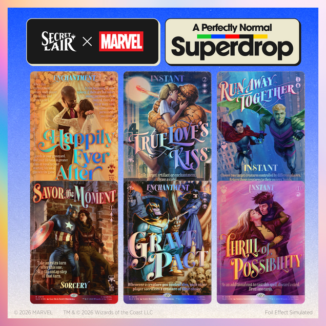 Secret Lair - "Marvel" Series