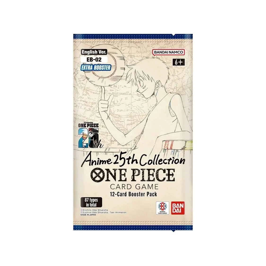 One Piece TCG - [EB-02] "Anime 25th Collection Extra Booster 02" (EN for Asia)
