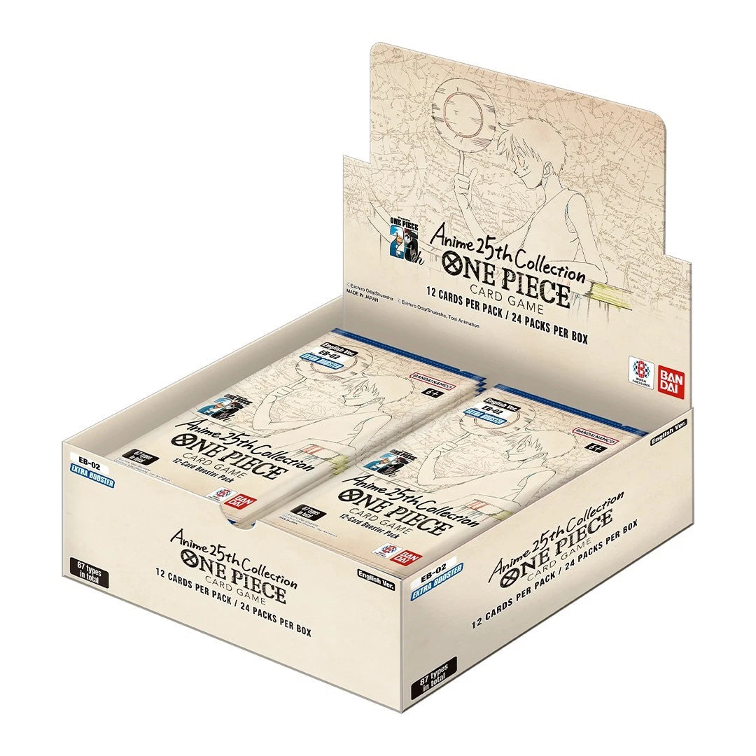 One Piece TCG - [EB-02] "Anime 25th Collection Extra Booster 02" (EN for Asia)
