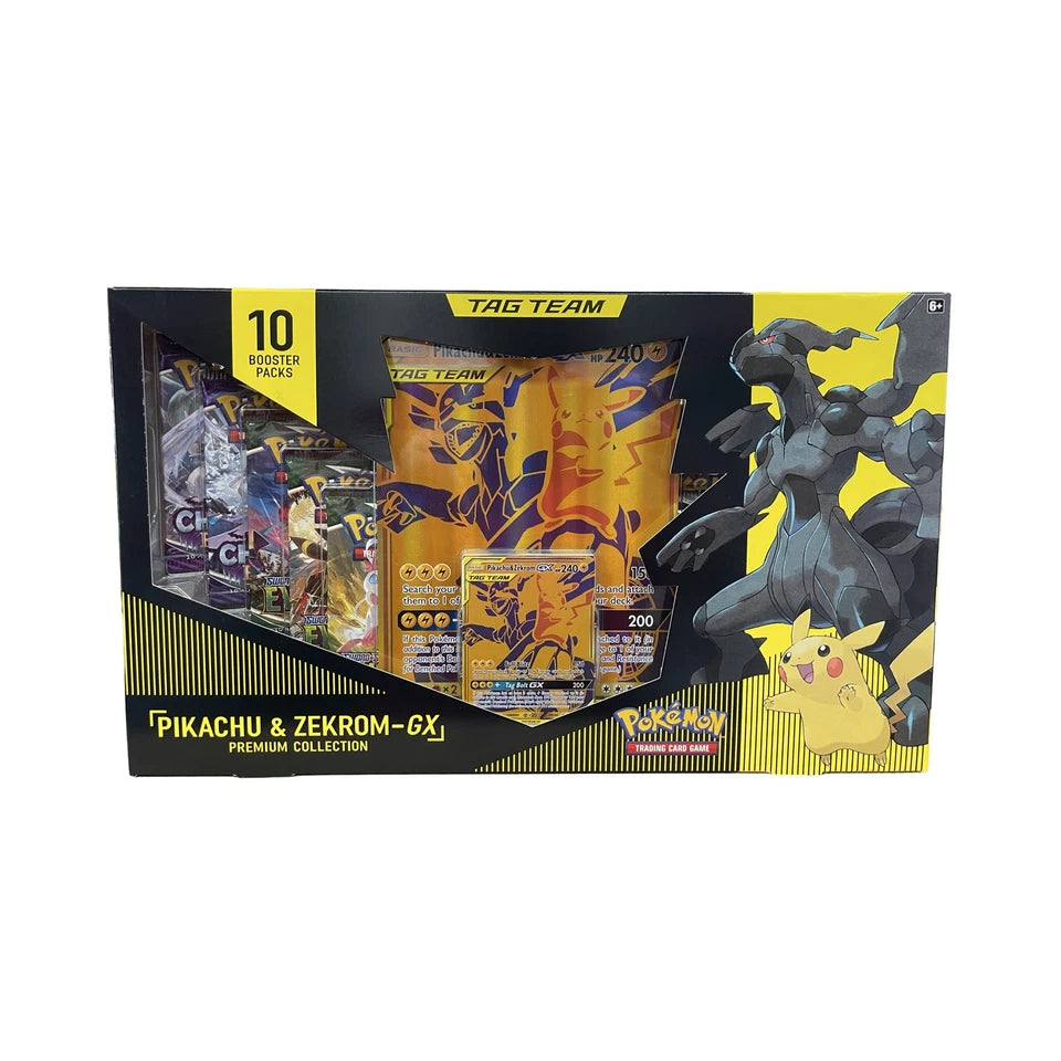Pokemon TCG - Tag Team "Pikachu & Zekrom - GX" (Premium Collection) (EN)