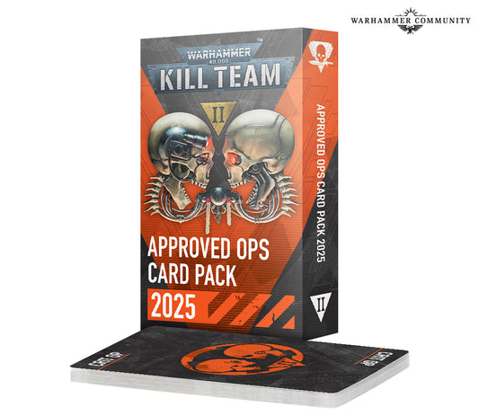 40K - KILL TEAM: APPROVED OPS CARDS 2025 (ENG) (Cut-Off 13 - 9 -2025)