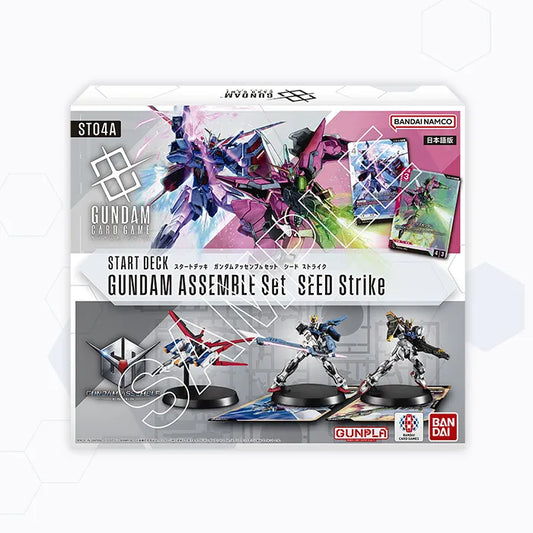 Gundam GCG -  [ST04A] "SEED Strike" (Starter Deck + 3 Miniatures) (JP)