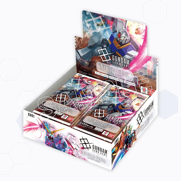 Gundam GCG -  [GD01] "Newtype Rising" (Booster Release) (JP)