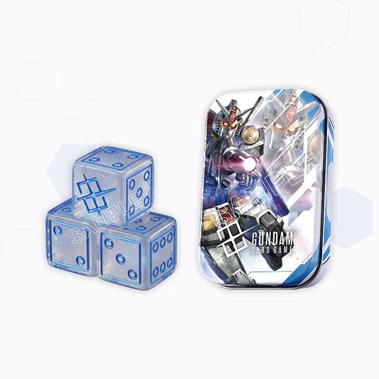 Gundam GCG -  [Official Damage Counter Dice 01] (6 Damage Dice + Case)