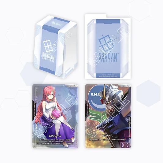 Gundam GCG -  [Official Card Case Set 01] (1 Deck Box + 2 Promo Cards)