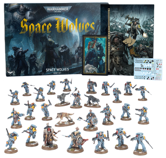 40K - SPACE WOLVES ARMY SET (ENGLISH)