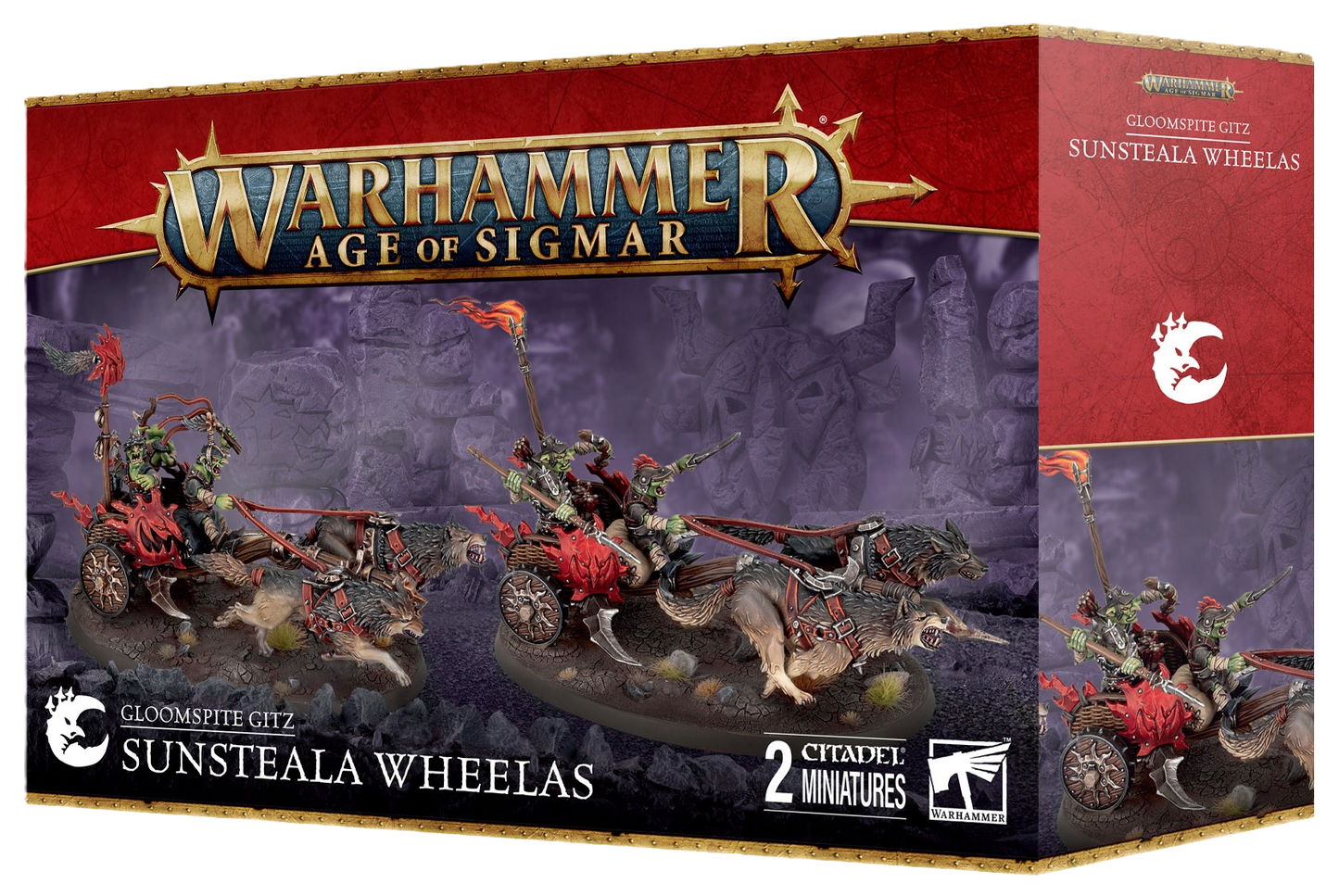 AOS - GLOOMSPITE GITZ: SUNSTEALA WHEELAS