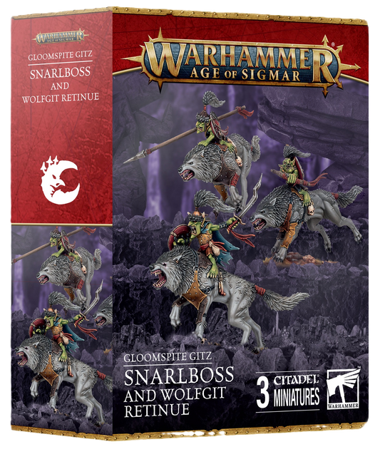 AOS - GLOOSMPITE GITZ: SNARLPACK CAVALRY