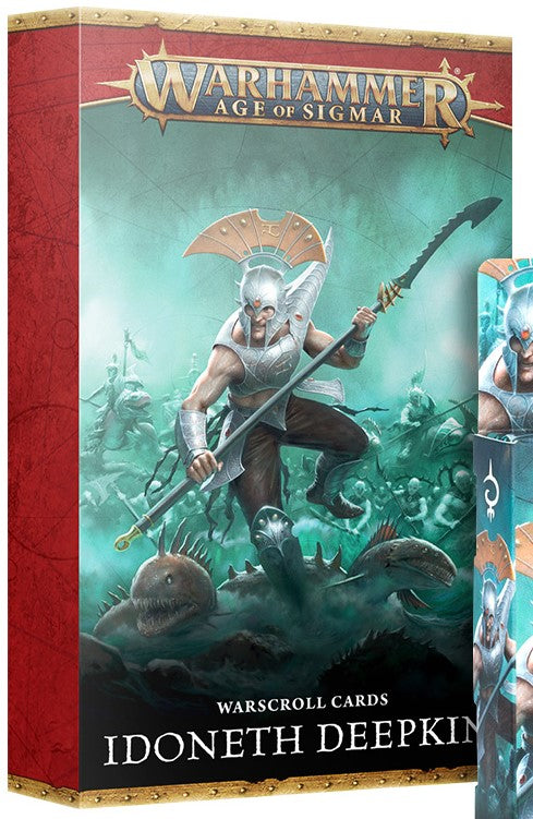 AOS -WARSCROLL CARDS: IDONETH DEEPKIN (ENG) (Cut-Off  - 12-7-2025)